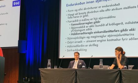 Er kominn tími á stjórnsýsludómstól?
