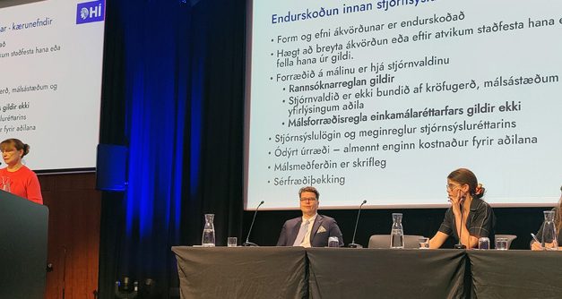 Er kominn tími á stjórnsýsludómstól?