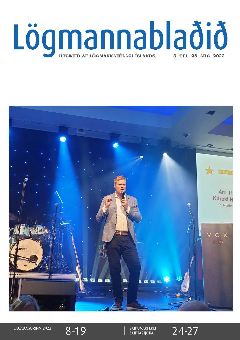 Lögmannablaðið 2022. 3 tölublað, 28 árgangur
